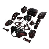 HR3 Midnight Crimson / Vivid Black 2022UL Complete Body Fairing Kit For Harley Ultra Limited FLHTK 14-23
